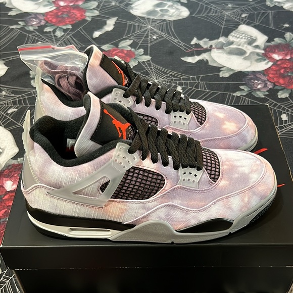 DS 2022 NIKE AIR JORDAN 4 IV RETRO SE ZEN MASTER SNEAKERS SHOES SZ MENS 8.5 NIB - Picture 3 of 11